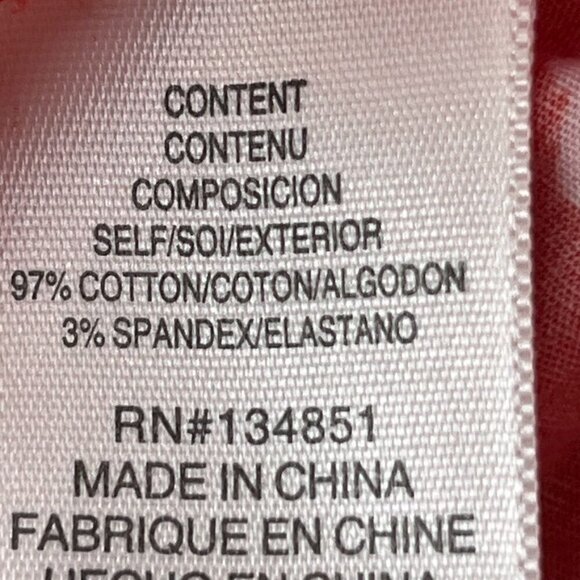 WAYF Halter Top Tank Size XL Tie Front Red Pink Flowers Summer Vacation New - Picture 9 of 11